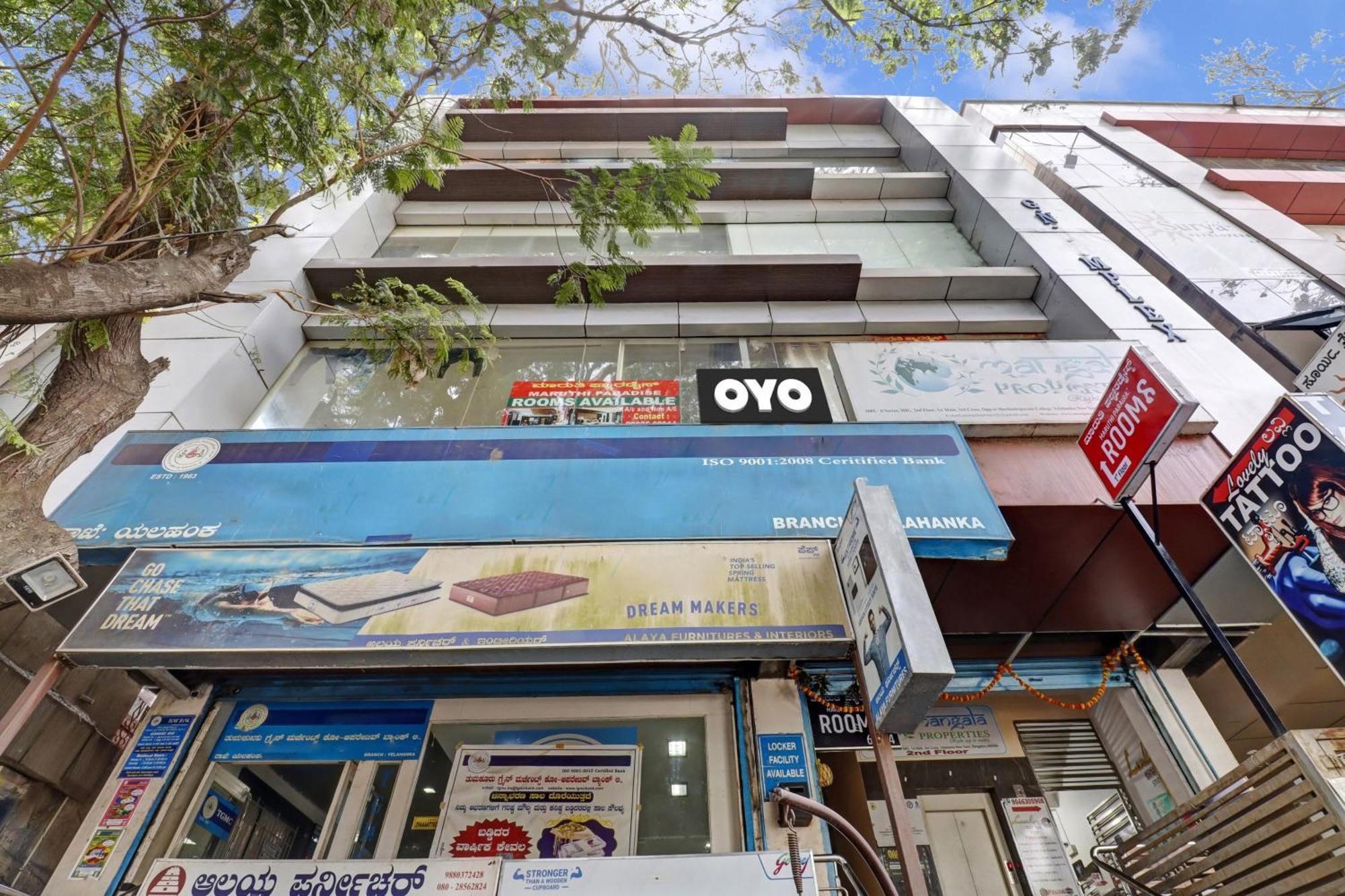 Hotel O Maruthi Paradise Bangalore Buitenkant foto